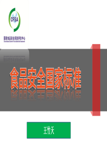 食品安全标准（PPT57页)