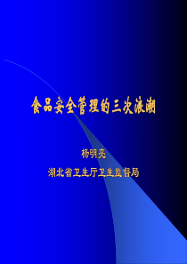 食品安全管理