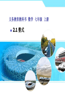 人教版七年级数学(上册)整式