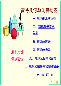 机械制图_螺纹画法