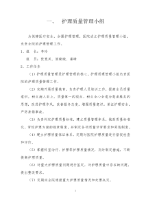 护理质量管理体系