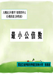 《最小公倍数》精品课件人教新课标-17