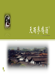 天雨参鸡汤招商加盟品牌手册（29P）
