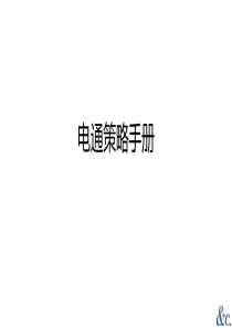 电通策略手册