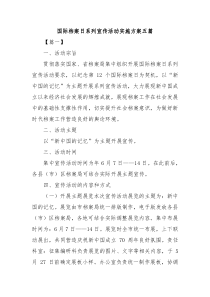 国际档案日系列宣传活动实施方案五篇