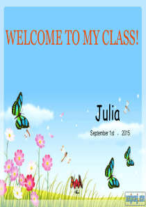 高一英语开学第一课