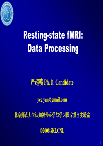 静息态处理全过程.PPT