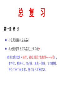 机械制造装备控制