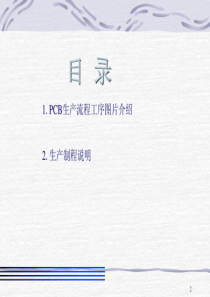 PCB制造工艺流程