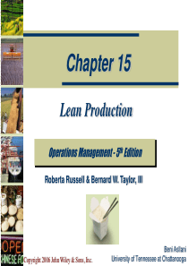Lean Production(精益生产)