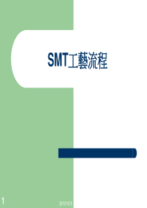 SMT工艺流程及各工位操作规范
