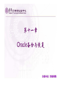 ORACLE第十一章