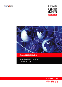 Oracle网格指数报告