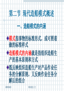 船舶建造工艺02_现代造船模式