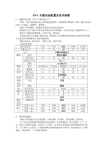 PVC木塑设备配置及技术参数