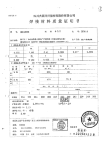 方家山1号机设备闸门焊材32