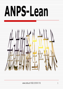 ANPSlean先进的新生产技术（PPT 53）