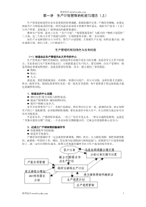 生产计划管控实务