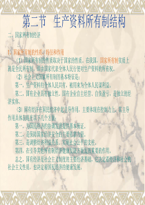 生产资料所有制结构
