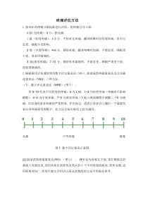 疼痛评估方法