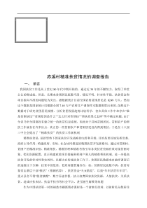 精准扶贫社会实践论文