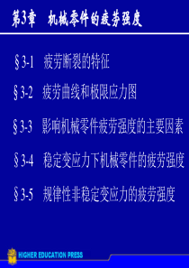 第3章机械零件的疲劳强度