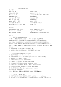 Unit-2-This-is-my-sister-知识点