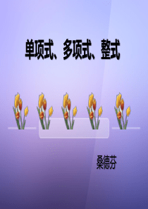 单项式、多项式、整式