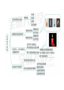 新人教版九年级化学思维导图(1-12单元)