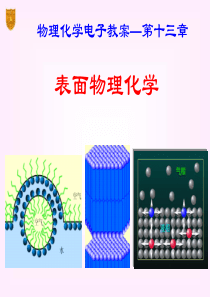 物理化学傅献彩-13表面物理化学
