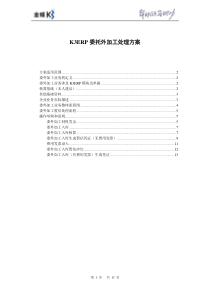 K3ERP委托外加工业务处理方案