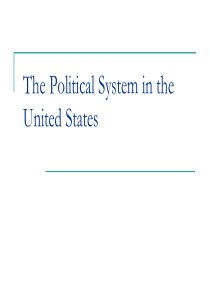 美国政治体制american-political-system