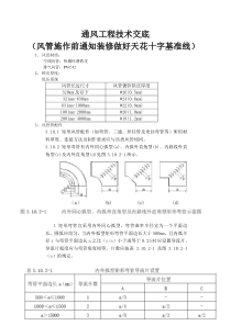 通风工程施工技术交底