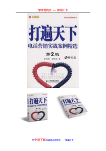 《打遍天下：电话营销实战案例精选》