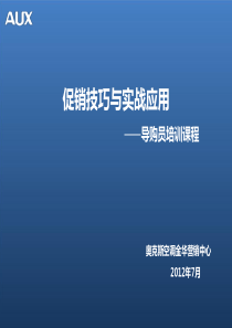促销技巧与实战应用