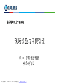 吉利现场设施目视管理