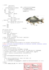 人教版八年级生物上册知识点总结(全面)