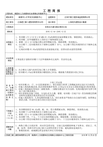 工程周报范本