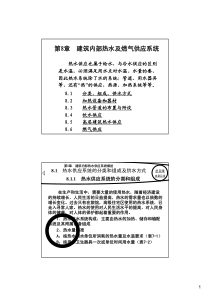 建筑工程设备 课件 考试必用