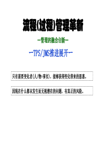 TPS流程管理