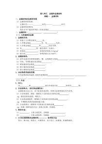九年级化学第八单元导学案课题一