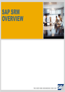 SAPSRMOverview