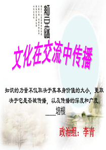 文化在交流中传播.ppt公开课