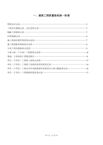 建筑工程质量验收统一标准