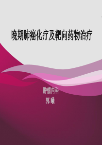 晚期肺癌常用化疗方案介绍