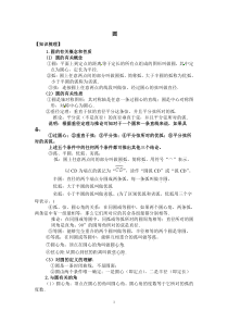 九年级圆的基础知识点、经典例题与课后习题