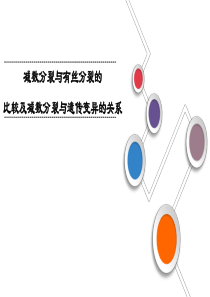 生物一轮复习必修二专题：减数分裂与有丝分裂的比较及减数分裂与遗传变异的关系