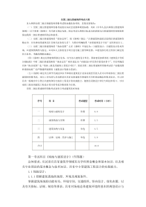 全国二级注册建筑师考试大纲