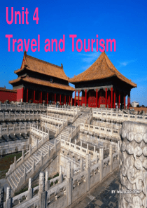 中职英语第三册unit-4--Travel-and-Tourism