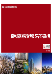 20170401明园九龙湾别墅市场及价格报告（PPT39页)